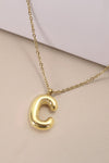 Balloon Initial Necklace