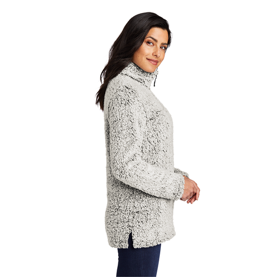 Ladies Cozy 1/4-Zip Fleece