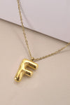 Balloon Initial Necklace
