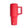 Dual Sip Straw Cupholder Tumbler, 32oz - Red
