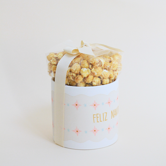 Feliz Navidad Popcorn Planter